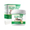 Biodegradable Ear Wipes for Dogs and Cats with Gentle and Soothing Cleaning Properties