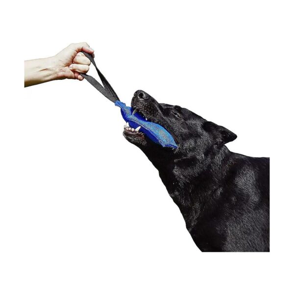 Bite-Sized Fun for French Linen Dog Agility Tug of War Toy