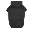 Black Dog Essentials XL Hoodie with Ribbed Sleeves and Kangaroo