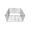 Black Dog Exercise Pen with Black Epoxy Coating for Durability