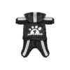 Black Dog Hoodie 4 Legs Jumpsuit with Cotton Fabric for Small Dogs Puppy Clothing