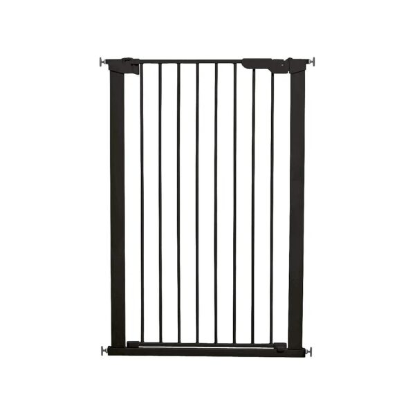 Black, Extra Tall 3 Inches, Pressure Mount, Metal Bars, Suitable for Large and Small Dogs