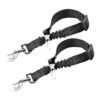 Black Nylon Seatbelts with Adjustable Straps for Ferret Comfort