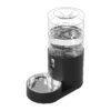 Black Pet Water Dispenser with Mesh Material and 4L Capacity for Cats and Dogs