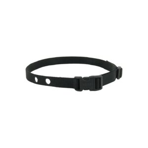 Black Replacement Strap for Dog Fences Heavy Duty Nylon Material