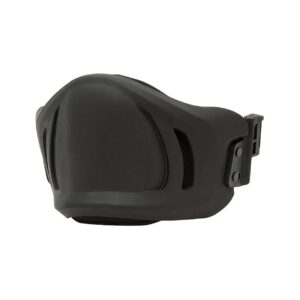 Black Rogue Muzzle for Dogs Easy to Fit with Buckle Securing