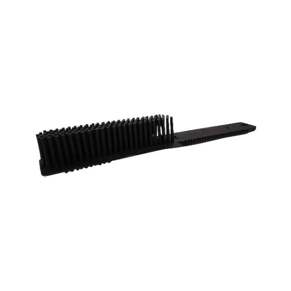 Black Rubber Brush for Effective Pet Hair and Lint Removal