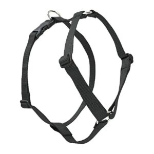 Black Solid Dog Harness for Medium to Large Dogs