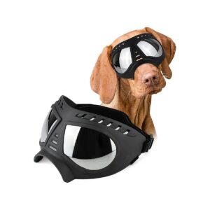 Blocking Sunglasses for Large Dogs - Windproof and Snowproof Eye Protection