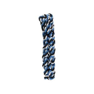 Blue 10 Inch Rope Stick Dog Toys for Tugging and Chewing Fun