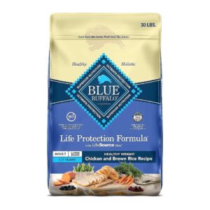 Blue Buffalo Life Formula Dry Dog Food for Large Breed Adult Dogs with Weight Management