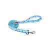 Blue Cotton Summer Dog Leash for Small Medium Large Dogs with Sturdy Clip