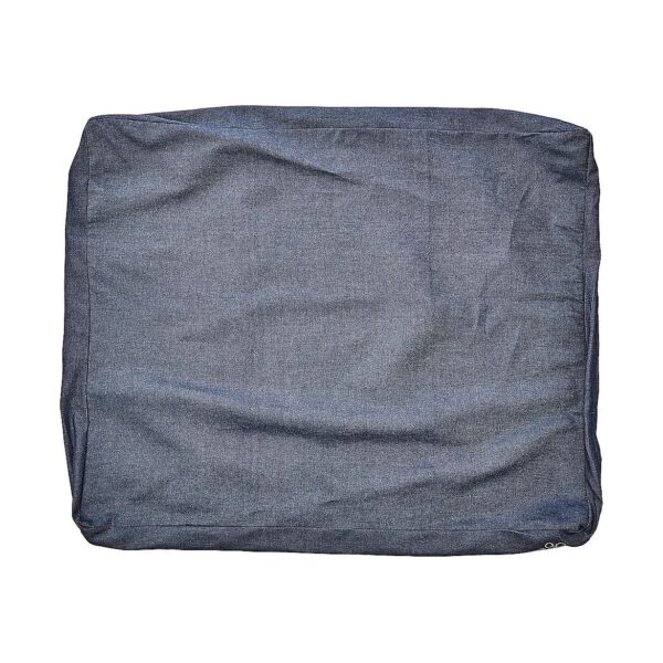 Blue Denim DIY Dog Cushion Cover for Rectangular Pet Mats