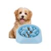 Blue DotPet Interactive Slow Feeder Bowl for Healthy and Happy Dog Eating Experiences