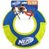 Blue Green Dog Flying Disc for Active Medium and Large Breed Dogs