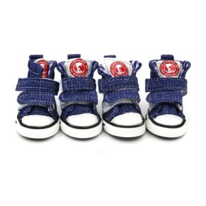 Blue Label Small Size Dog Shoes for Puppy Kitten Playtime