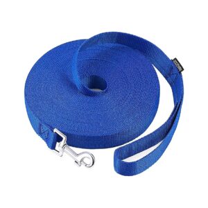 Blue Long Dog Leash for Small Medium and Large Breed Training and Recall