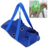 Blue Nylon Pet Grooming and Nail Trimming Bag by Hammock Helper