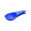 Blue Paw Shaped Food Scooper with Clip for Easy Pet Food Dispensing