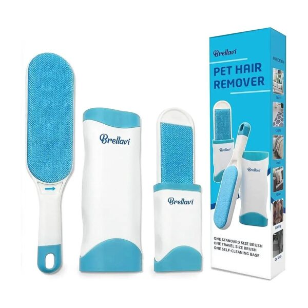 Blue Pet Hair Remover Brush - A Practical and Easy-to-Use Solution for Pet Owners