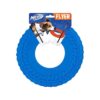 Blue Rubber Flying Disc for Medium and Large Breeds Water-resistant and Durable Dog Toy