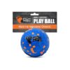 Blue Soft Foam Dog Toy for Aggressive Chewers, Floating Ball for Indoor and Outdoor Play