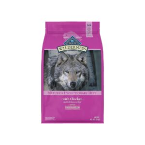 Blue Wilderness Grain Free Dry Dog Food for Adult Small Breed Dogs with Chicken