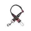 Blueberry Pet 8 Patterns Cherry Garden Black Adjustable Seatbelt Tether for Dogs Cats