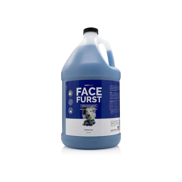 Blueberry Scented Pet Facial Scrub, Gentle Exfoliant for Dog's Face and Skin