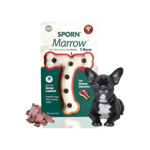 Bone Marrow Dog Chew Toys With Gluten-Free Non-Toxic Materials For Small Paws