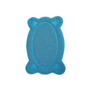 Bone Shape Pet Feeding Mat with Waterproof Silicone Design for Cats and Dogs