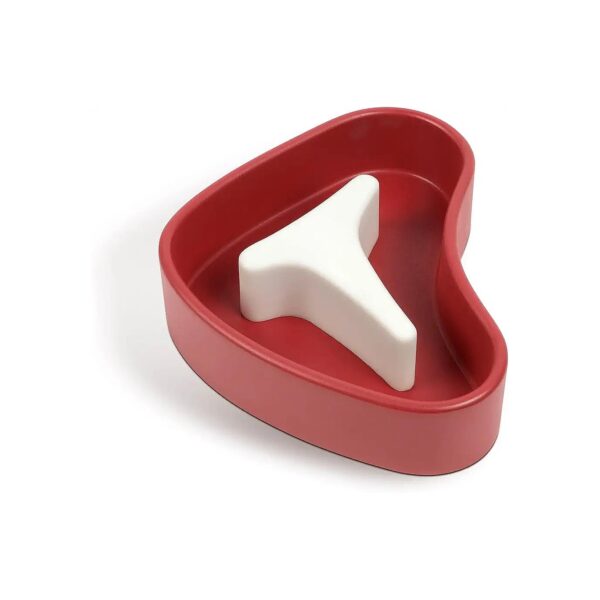 Bone Steak Slow Feeder Dog Bowl for Healthy Eating Habits