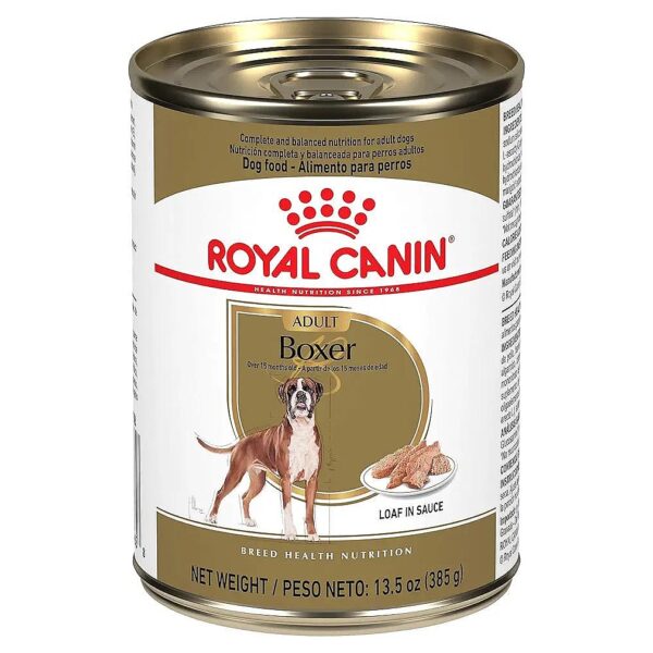 Boxer Adult Canned Dog Food with Tasty Loaf in Sauce and Vital Nutrients