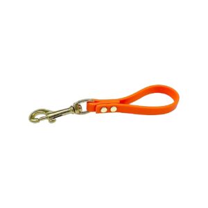 Brass Hardware - Orange - No Pull - Easy Grip Handle Made in the USA