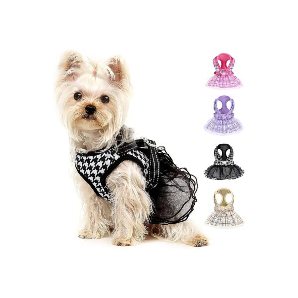 Breathable Adjustable No Pull Dog Harness for Small Medium Dogs Outdoor Use