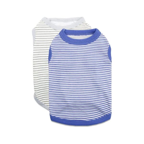 Breathable Cotton T-Shirts for Small to Medium Weight Small Dog Dogs