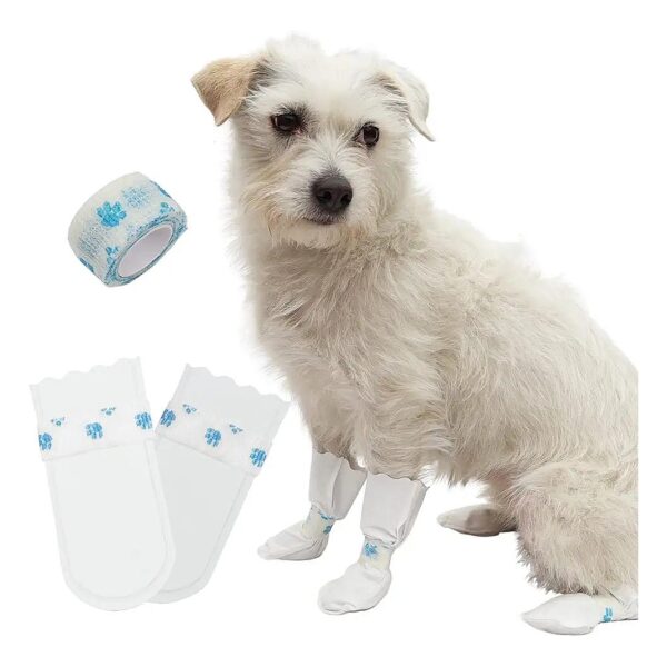 Breathable Dog Paw Booties for Large Dogs - Waterproof