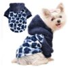 Breathable Fleece Dog Sweater for Small Dogs Puppy Winter Coat Pet Apparel