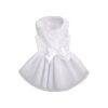 Breathable Lightweight Princess Lace Puppy Birthday Party Outfit for Small Medium Dogs