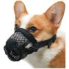 Breathable Mesh Dog Muzzle for All Breeds Protecting Dogs from Poisoned Bait and Injuries