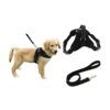 Breathable Padded Dog Safety Vest with Handle and Leash for Comfortable Walking