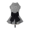 Breathable Plaid Princess Dress Doggie Sweatshirt Pet Outfits for Small Dogs Cats