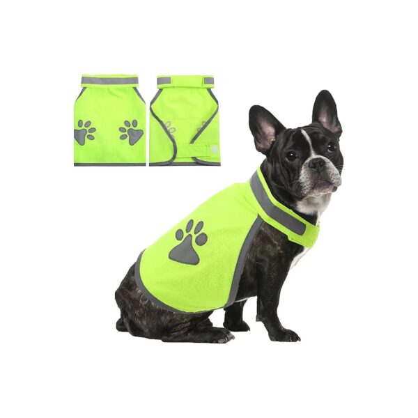 Breathable Reflective Pet Safety Vest for Small Medium Large Dogs