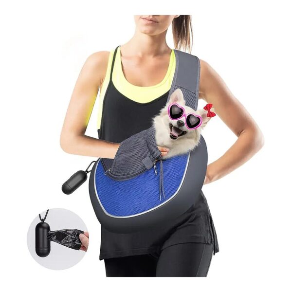 Breathable and Durable Pet Sling Carrier for Small Medium Pets