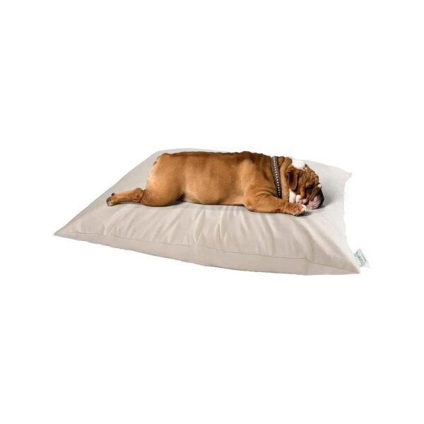 Breathable and Soft Natural Pet Bed with Dual Zippered Removable Covers