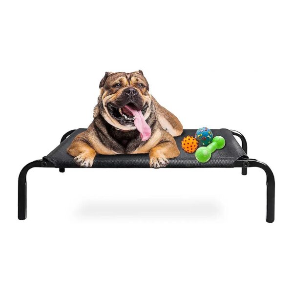 Breathable and Washable Pet Cot Bed for Medium Dogs