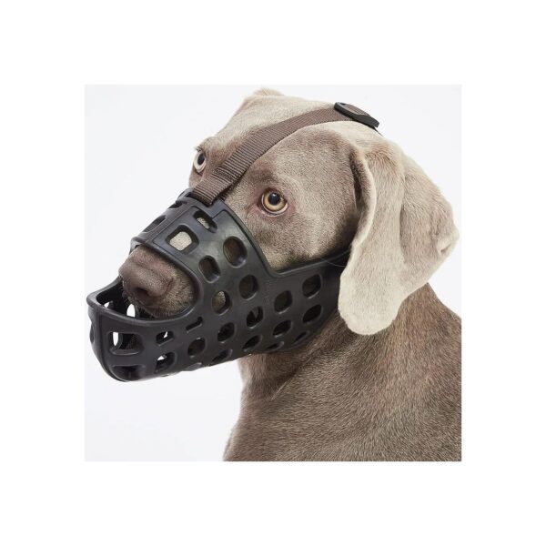 Breathe-Friendly Dog Muzzle for Small to Large Breed Dogs with Maximum Ventilation