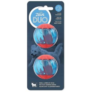 Bright Flashing LED Dog Toy Balls with Small and Medium Sizes