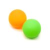 Bright Fluorescent Dog Balls with Natural Glow for Interactive Fun