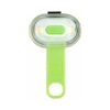 Bright Green LED Dog Safety Light with Adjustable Light Beam and Strobe Function